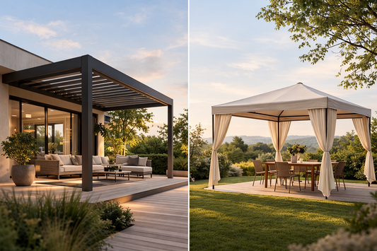 Quelle est la différence entre une pergola et une tonnelle ?