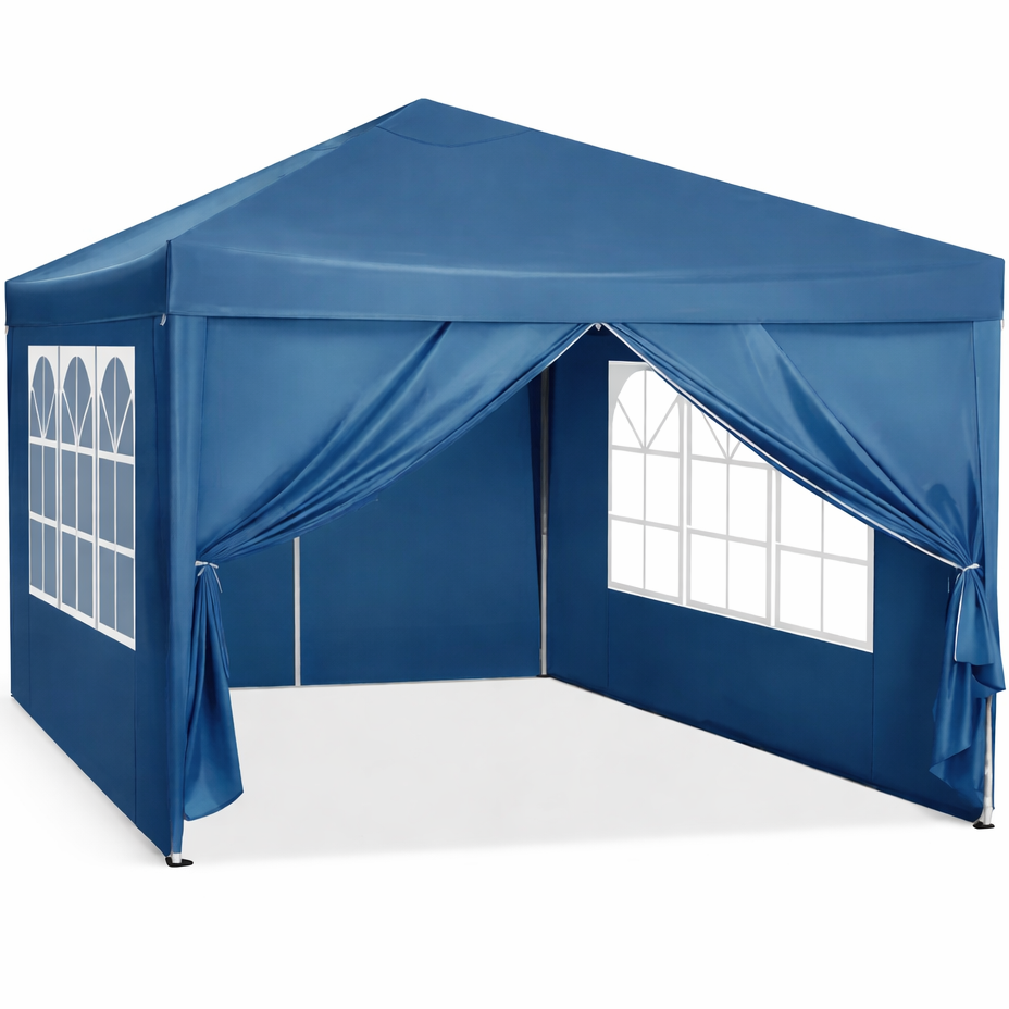 Tonnelle de jardin 3 x 3 mètres Bleu