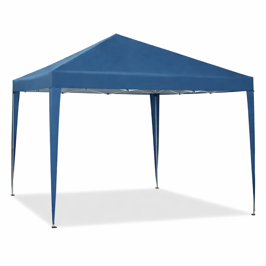 Tonnelle de jardin 3 x 3 mètres Bleu ouverte