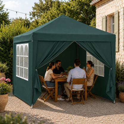 Tonnelle de Jardin 3X3m Vert